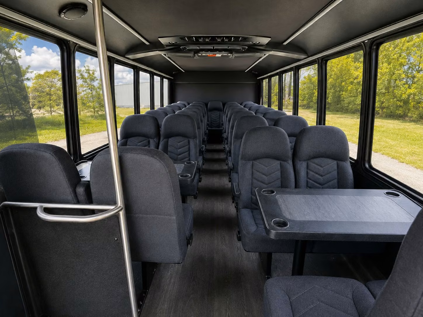 20 passenger minibus interior