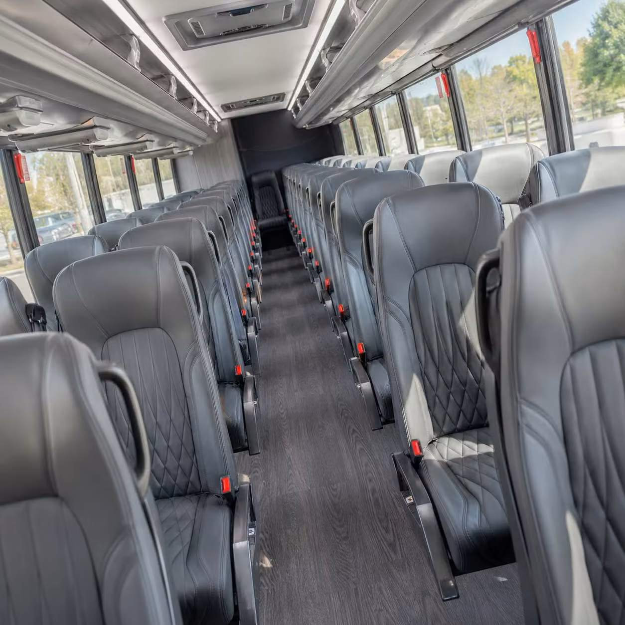 35 passenger minibus interior
