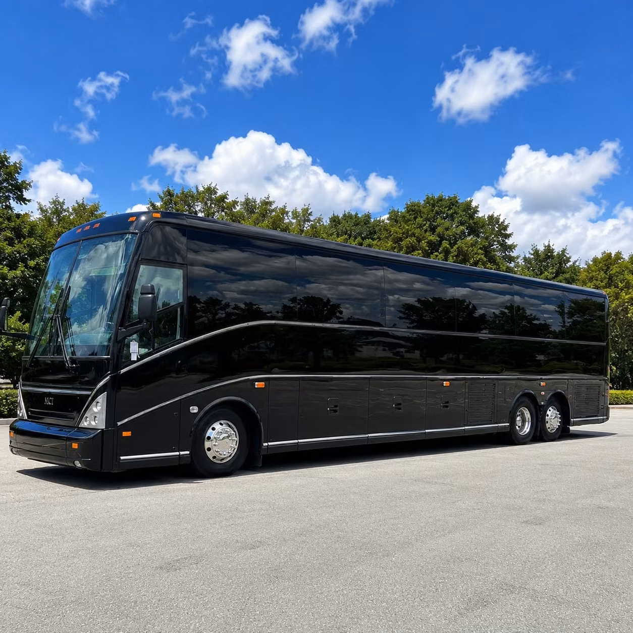 56 passenger charter bus