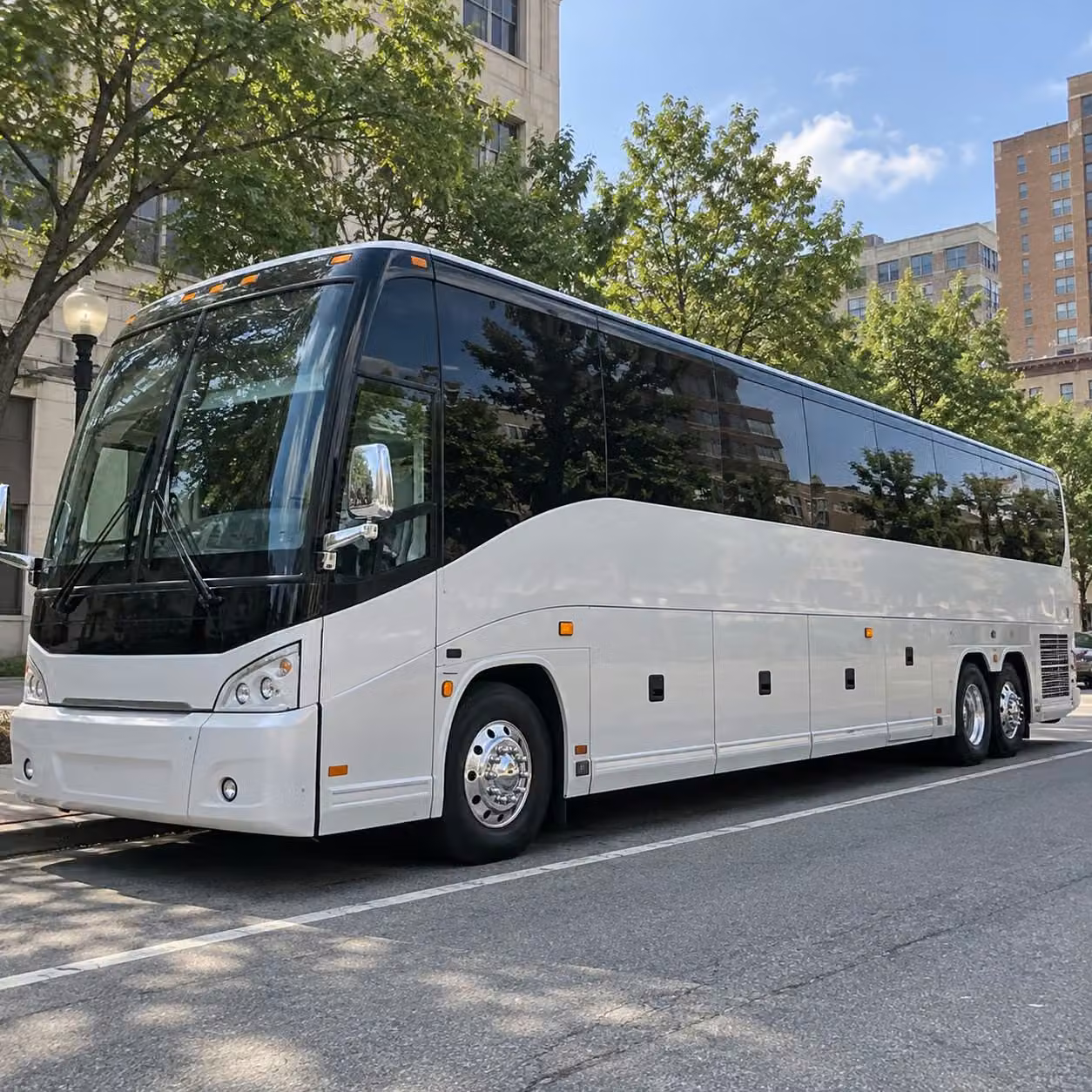 charter buses for large norwalk prom groups and school organized transportation
