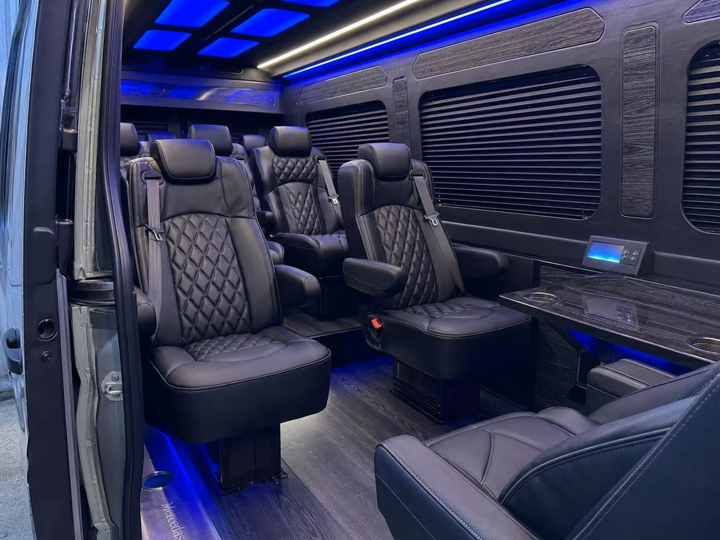 sprinter van transportation for groups and events across norwalk