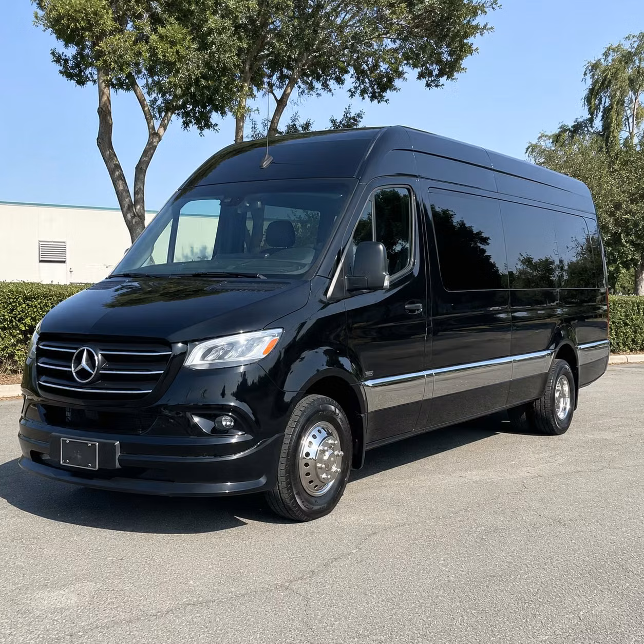 sprinter van with driver